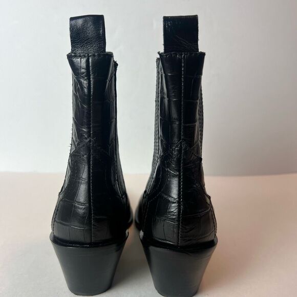 Dolce Vita Black Ankle Boots - Picture 6 of 10